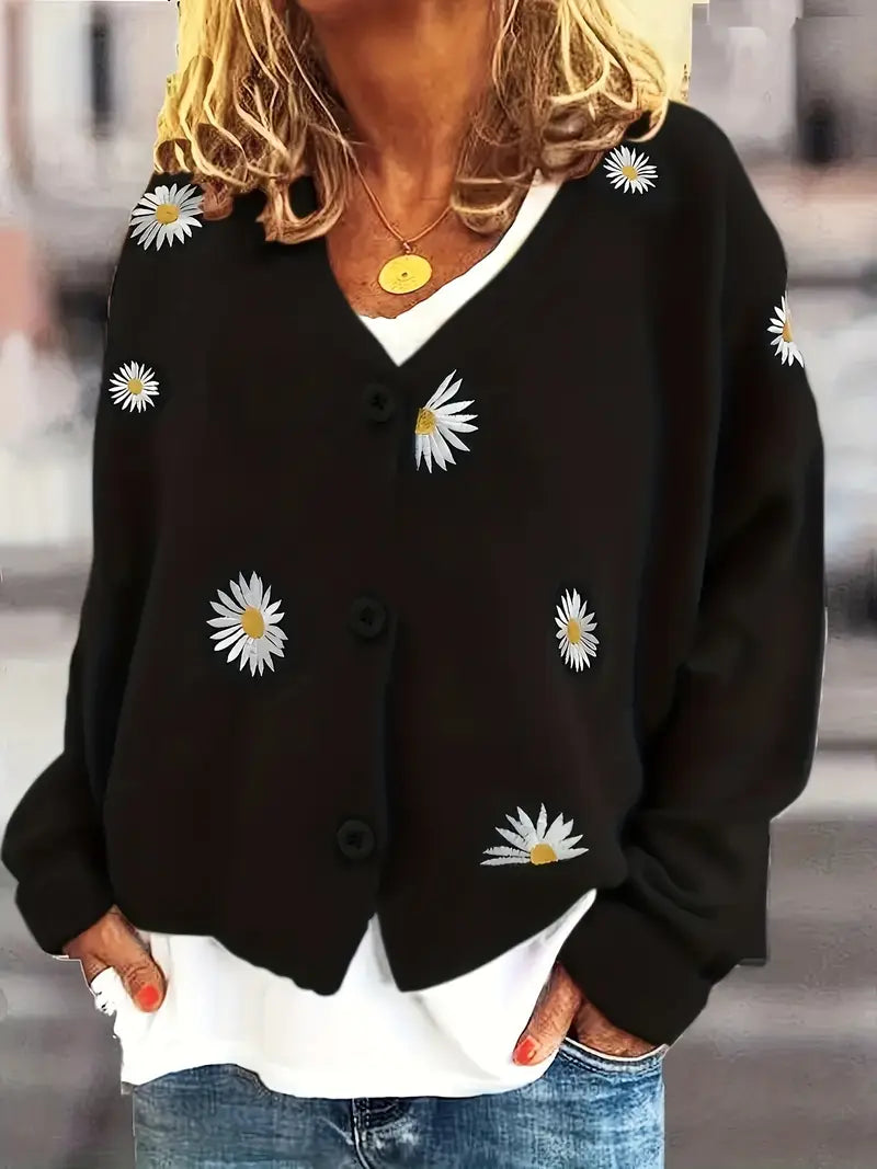 Irene | Elegant Knit Cardigan with Buttons