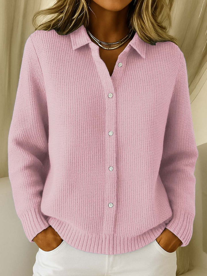 Georgina | Classic Knit Button Cardigan