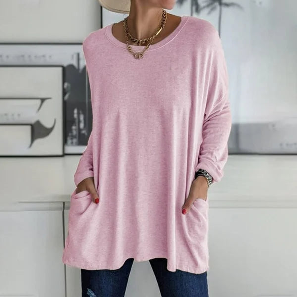 Aria | Relaxed Long Sleeve Top