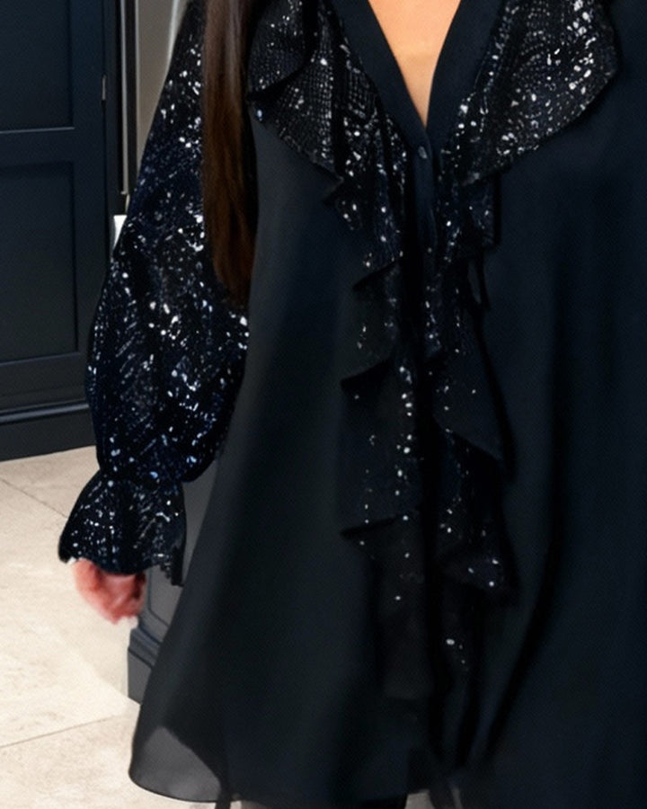 Nellie | Top with Ruffles