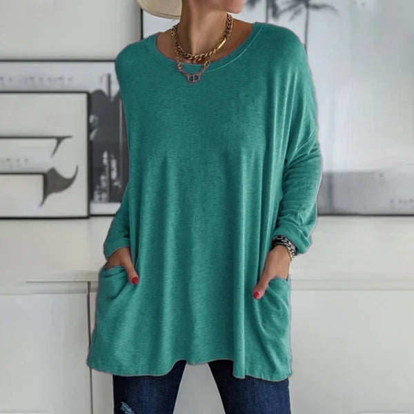 Aria | Relaxed Long Sleeve Top