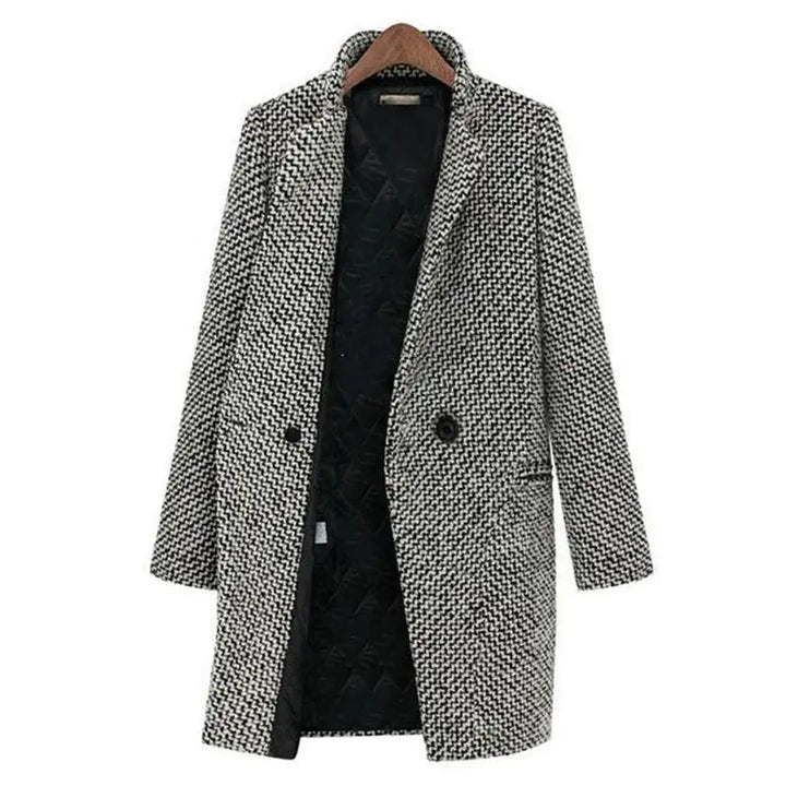 Evadine | Elegant Long Coat