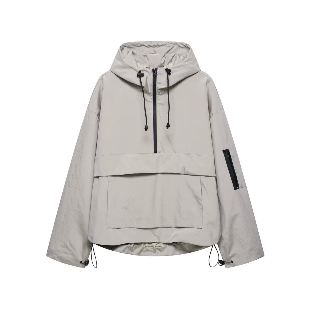 Calenya | Hooded Pullover Jacket