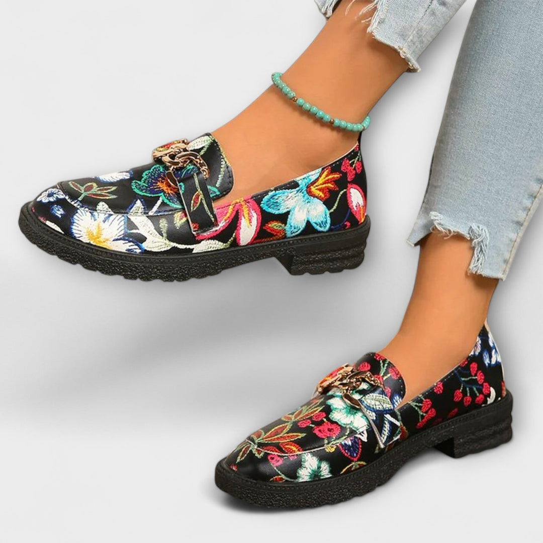 Camille - Bold Multicolor Loafers