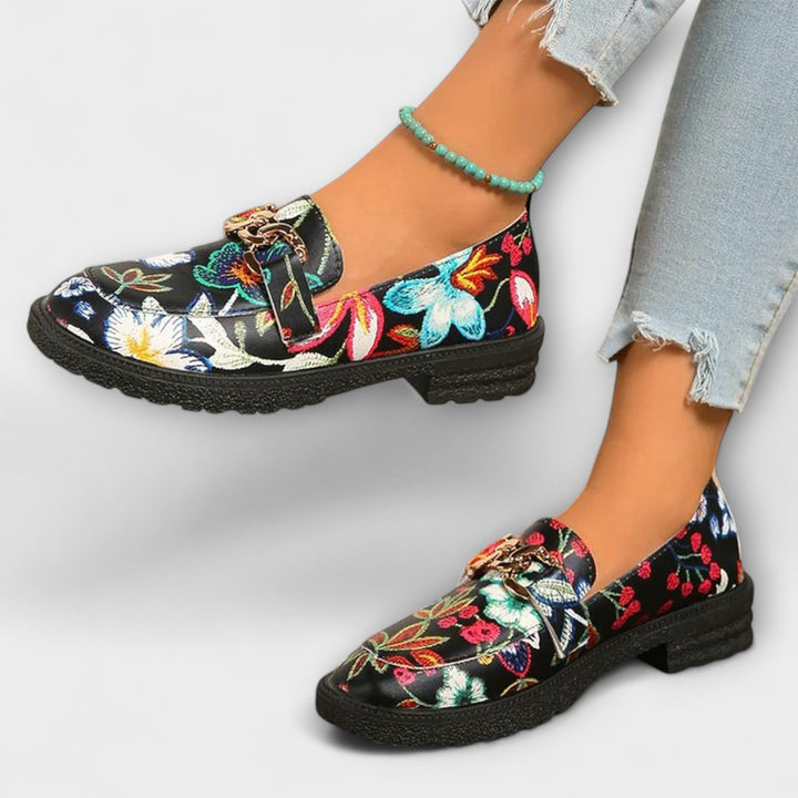 Camille - Bold Multicolor Loafers