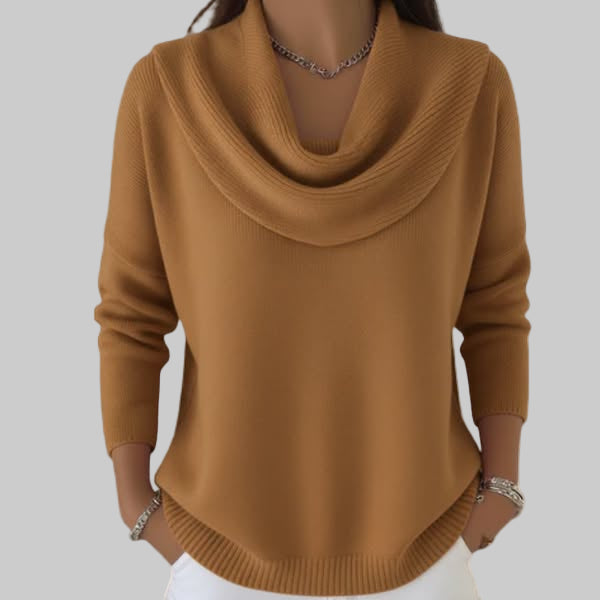 Tessa | Effortless Elegance Cowl Neck Sweater